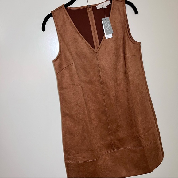 Loft microsuede dress NWT - Picture 7 of 8